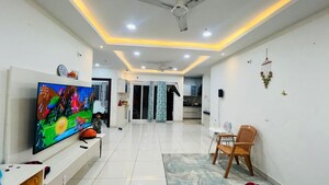 Living Room in 2.5 BHK Apartment at Prestige High Fields Gachibowli, Gachibowli – for Rent