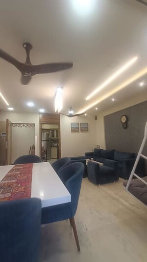 Living Room in 3 BHK Apartment at Borivali West – for Rent