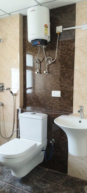 Bathroom in 3.5 BHK Apartment at Shree Vardhman Victoria, Sector 70 – for Rent