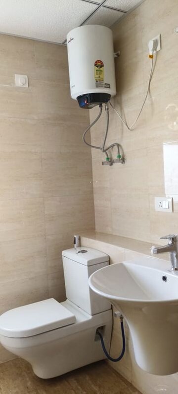 Bathroom in 3.5 BHK Apartment at Shree Vardhman Victoria, Sector 70 – for Rent