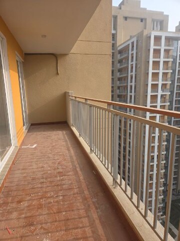 Balcony in 3.5 BHK Apartment at Rishita Manhattan, Gomti Nagar – for Rent