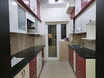 Kitchen in 3 BHK Apartment at Purvanchal Royal Park, Sector 137 – for Rent