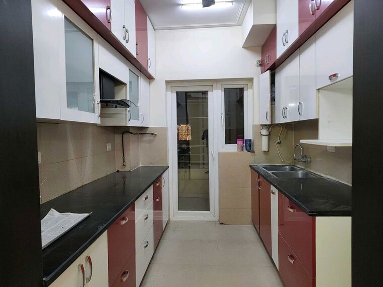 Kitchen, purvanchal-royal-park 3 Bedroom 1950 Sq.Ft. Apartment In Sector 137 Noida 9732443