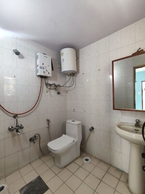 Bathroom in 3 BHK Apartment at Manish Rathna, Bilekahalli – for Rent