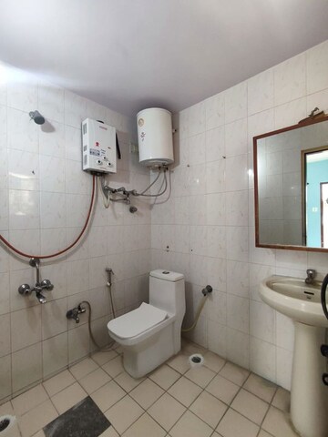 Bathroom in 3 BHK Apartment at Manish Rathna, Bilekahalli – for Rent