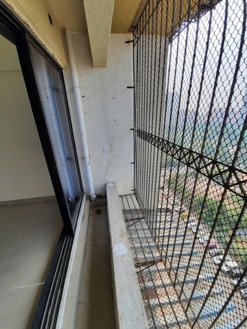 Balcony in 1 BHK Apartment at Tulsi Aura Mumbai, Ghansoli – for Rent