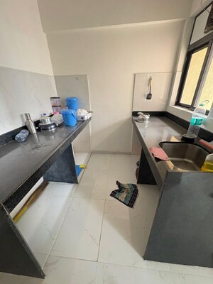 Kitchen in 1 BHK Apartment at Runwal Gardens Phase I, Kalyan Shilphata Road – for Sale
