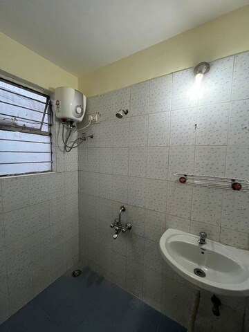 Bathroom in 2 BHK Apartment at Sneh Akshay Nagar Phase I, Pimple Nilakh – for Rent