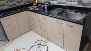 Kitchen in 1 BHK Apartment at Chandiwala Complex, Ganeshwadi – for Rent