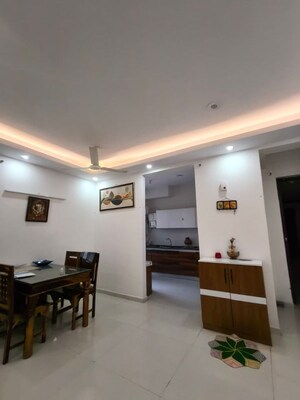 Living Room in 3 BHK Apartment at Ambika Florence Park, North Mullanpur – for Rent