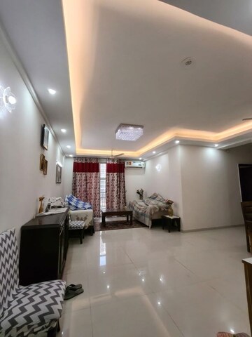 Living Room in 3 BHK Apartment at Ambika Florence Park, North Mullanpur – for Rent