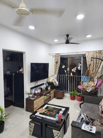 Living Room in 2 BHK Apartment at Gundecha Marigold, Kandivali East – for Sale