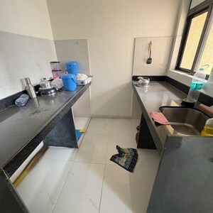 Kitchen in 1 BHK Apartment at Runwal Gardens Phase 2, Kalyan Shilphata Road – for Rent