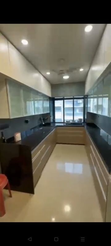 Kitchen in 4 BHK Apartment at Silver Sand CHS, Andheri West – for Rent