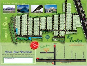  Plot – Exterior View View at JR Coco Nest, Marsur - for Sale