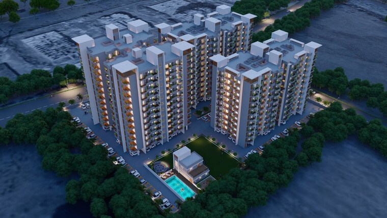 Exterior View, besa 3 Bedroom 1750 Sq.Ft. Apartment In Besa Nagpur 9732949