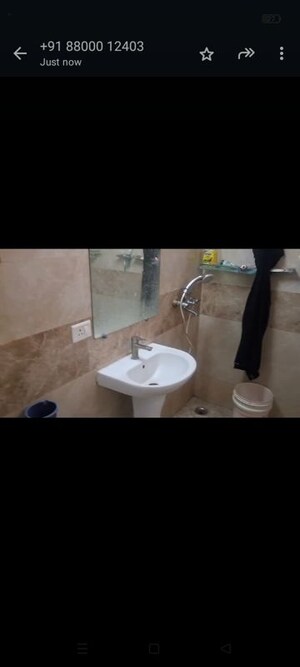 Bathroom in 2 BHK Apartment at Gaurs Siddhartham, Siddharth Vihar – for Sale