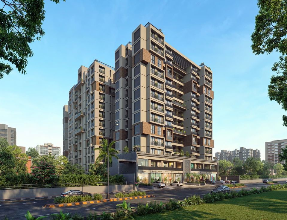 3 BHK Apartment For Rent in Naranpura