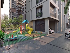 3 BHK Apartment – Exterior View View at Naranpura - for Rent