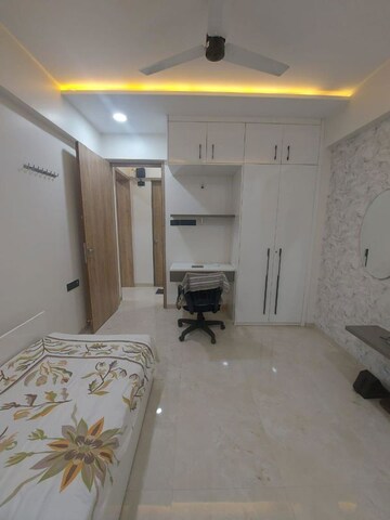 Living Room in 3 BHK Apartment at Fortileza Apartment, Kalyani Nagar – for Rent