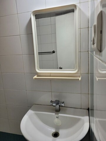 Bathroom in 2 BHK Apartment at Paranjape Crystal Garden, Baner – for Rent