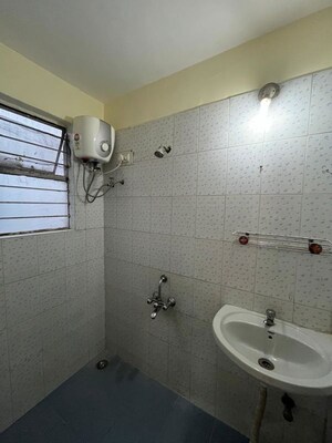 Bathroom in 2 BHK Apartment at Sneh Akshay Nagar Phase I, Pimple Nilakh – for Rent