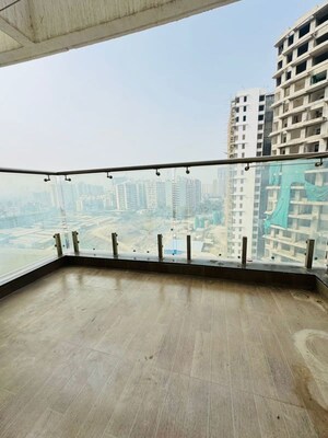 Balcony in 3 BHK Apartment at Pharande Puneville, Punawale – for Rent