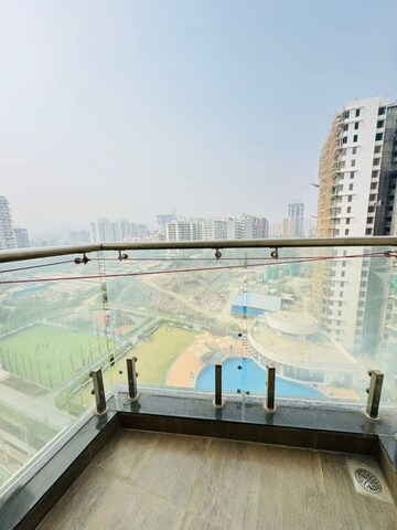 Balcony in 3 BHK Apartment at Pharande Puneville, Punawale – for Rent