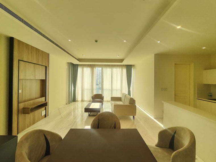 Living Room, bhartiya-city-leela-residences 2 Bedroom 1795 Sq.Ft. Villa In Thanisandra Main Road Bangalore 9733312