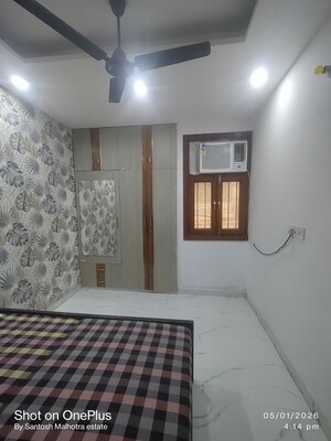 Bedroom in 2 BHK Builder Floor at Dwarka Mor – for Rent