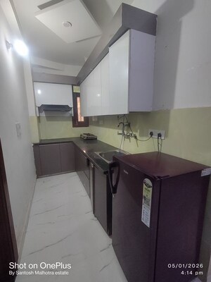 Kitchen in 2 BHK Builder Floor at Dwarka Mor – for Rent