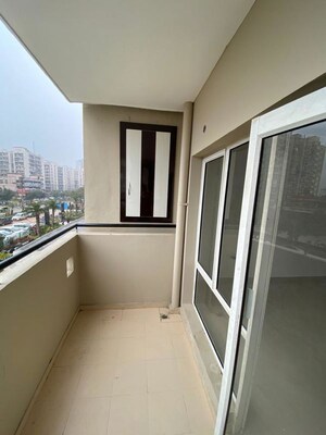 Balcony in 3 BHK Apartment at MCC Signature Residency, Raj Nagar Extension – for Rent