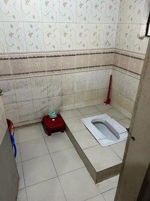 Bathroom in 1 RK Apartment at Gananjay Society, Kothrud – for Rent