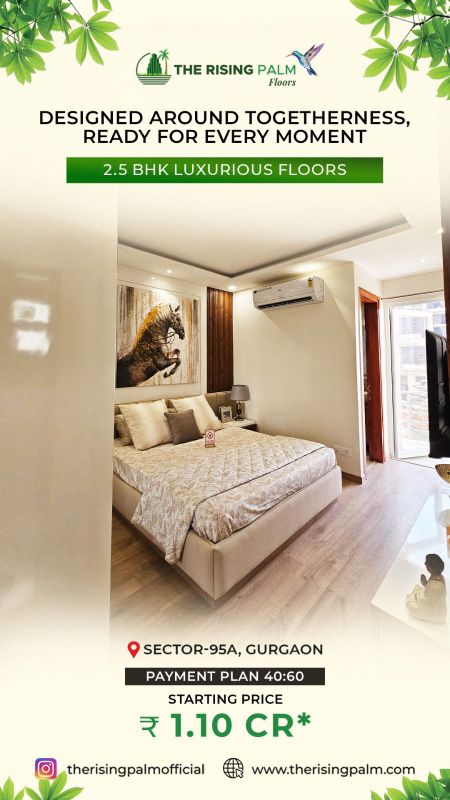 4 BHK + Pooja Room 3075 Sq.Ft. Apartment in Elan The Mark