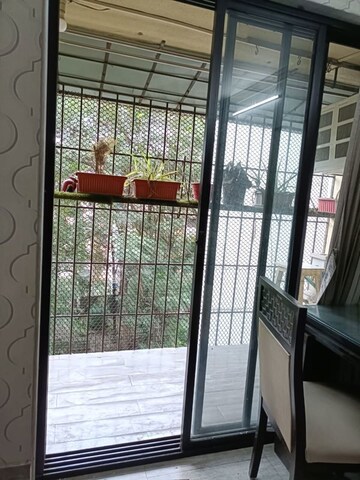 Balcony in 2 BHK Apartment at Green Acres II CHS Ltd, Ghodbunder Road – for Rent