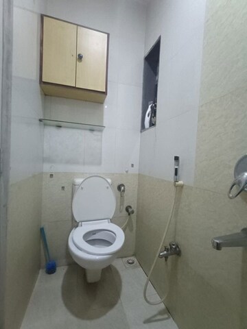 Bathroom in 2 BHK Apartment at Vashi Sector 28 – for Rent