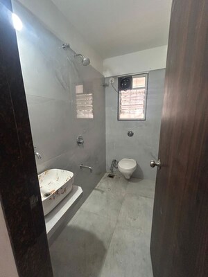 Bathroom in 1 BHK Apartment at Wadgaon Sheri – for Rent