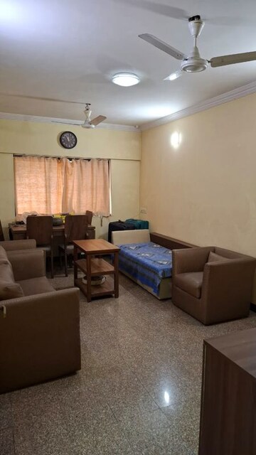 Living Room in 1 BHK Apartment at Magnolia Enclave, Powai – for Rent