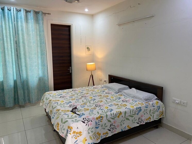 Bedroom, highland-park-chandigarh 2 Bedroom 1500 Sq.Ft. Apartment In Bhabat Zirakpur 9730774