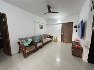 Living Room in 3 BHK Apartment at Wakad – for Sale