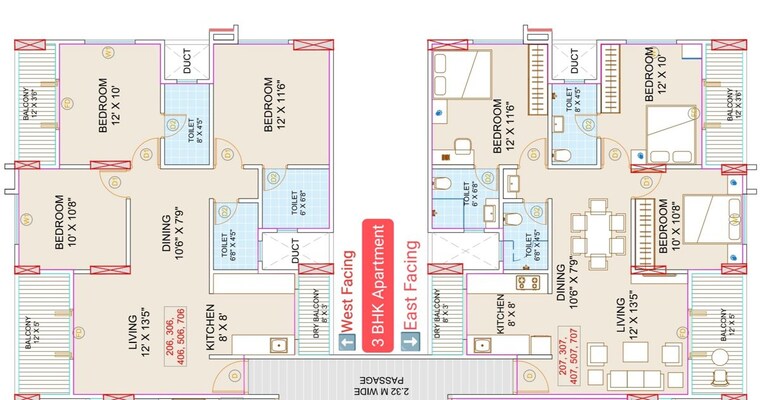 Floor Plan, windsor-county 2 Bedroom 643 Sq.Ft. Apartment In Ambegaon Budruk Pune 9734749