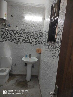 Bathroom in 3 BHK Builder Floor at Saket – for Rent