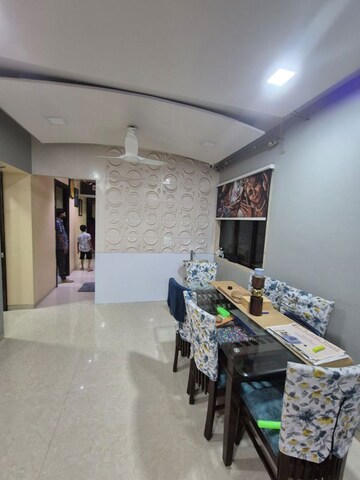 Living Room in 2 BHK Apartment at Mahape – for Rent