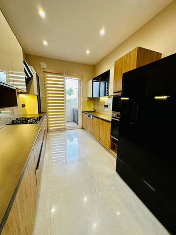 Kitchen in 3 BHK Apartment at Green Valley Residencia, Ghazipur – for Rent