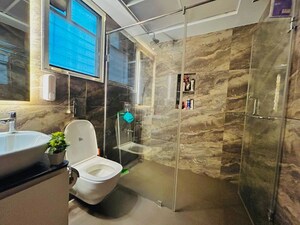 Bathroom in 3 BHK Apartment at Kolte Patil Elburz Hills Dales, Undri – for Rent