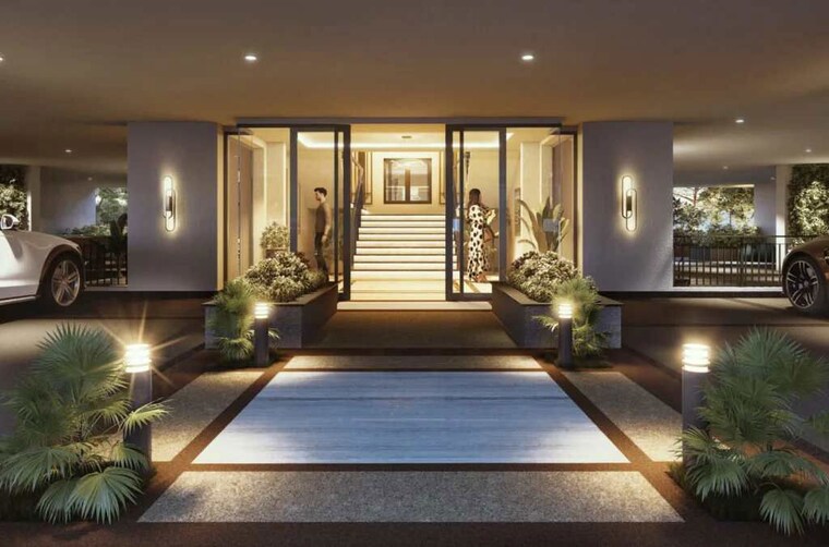 Entrance, adani-samsara-ivana 4 Bedroom 1702 Sq.Ft. Builder Floor In Sector 63 Gurgaon 9734880