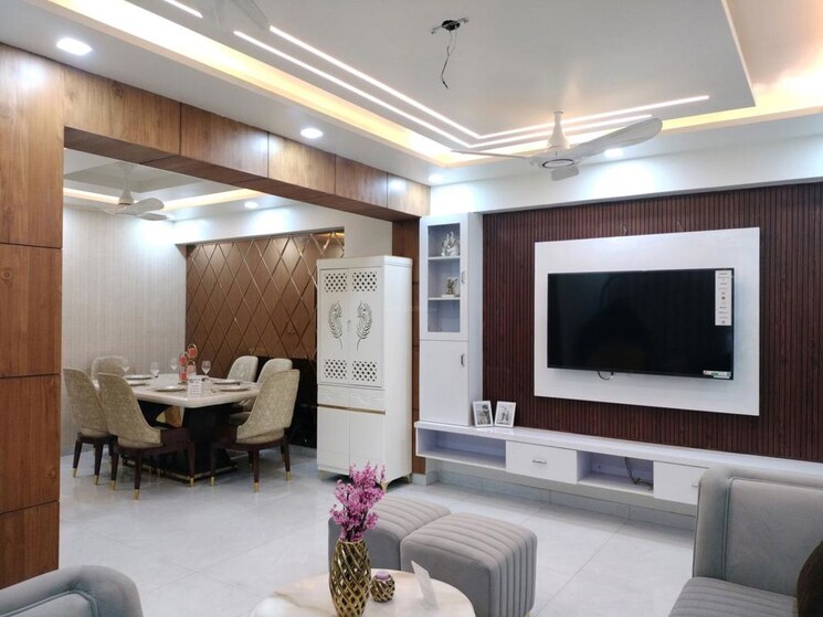 Living Room, kst-whispering-heights 3 Bedroom 1900 Sq.Ft. Apartment In Sector 88 Faridabad 9734776