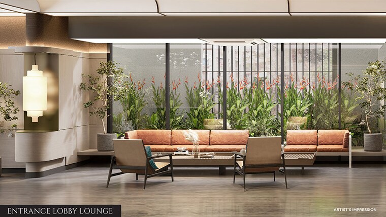 Living Room, chandak-sarvam 2 Bedroom 825 Sq.Ft. Apartment In Jb Nagar Mumbai 9734753