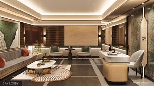 Living Room in 2 BHK Apartment at Chandak Sarvam, Jb Nagar – for Sale