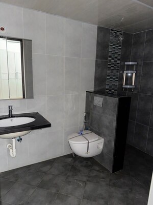Bathroom in 3 BHK Apartment at Sumadhura Horizon, Kondapur – for Rent